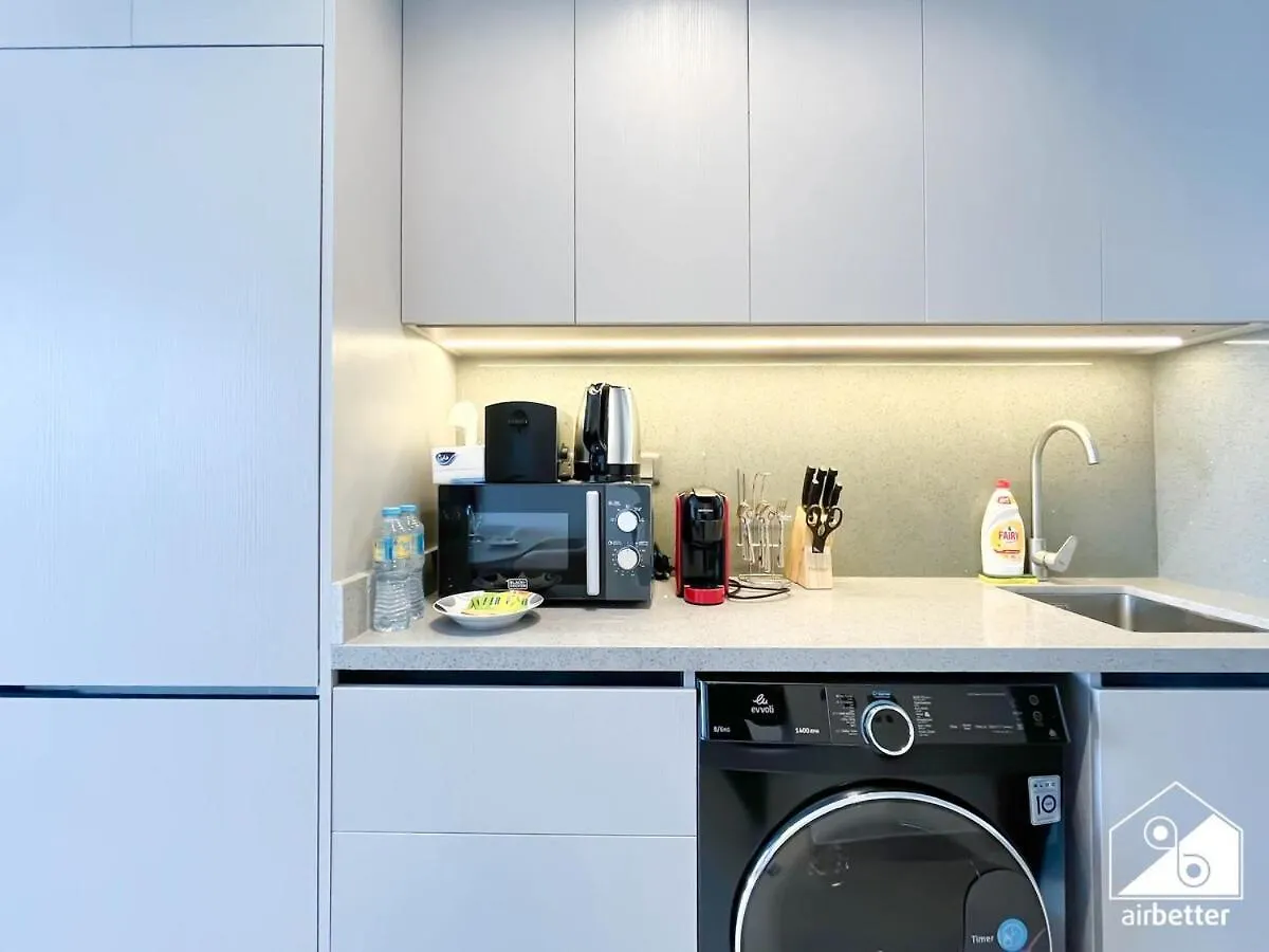 Mag 980 - Airy One Bedroom In Meydan Dubai Lägenhet