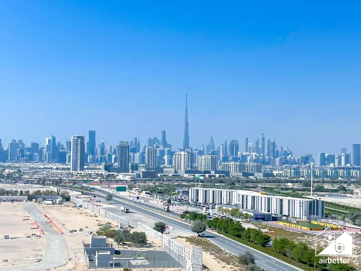 Lägenhet Mag 980 - Airy One Bedroom In Meydan Dubai