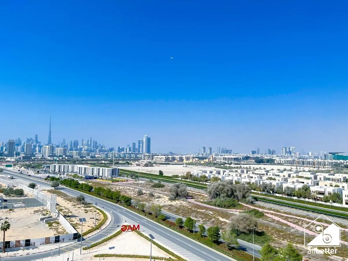 Mag 980 - Airy One Bedroom In Meydan Dubai Apartment